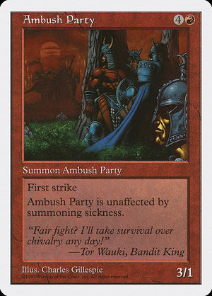 Ambush Party (208) [Fifth Edition]