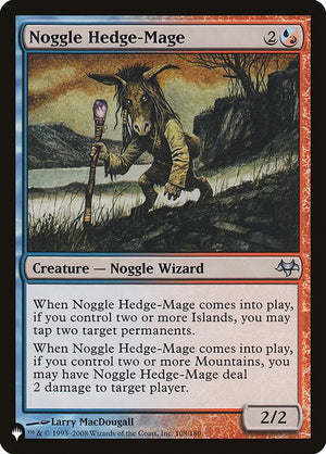 Noggle Hedge-Mage (EVE-108) [The List]