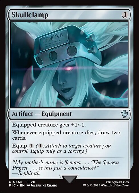 Skullclamp (355) [Final Fantasy Commander]