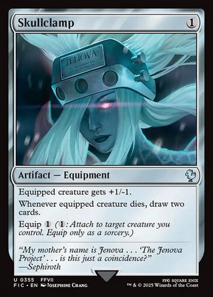 Skullclamp (355) [Final Fantasy Commander]