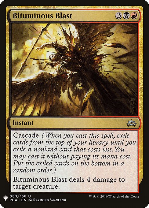 Bituminous Blast (PCA-83) [The List]
