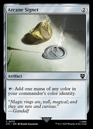 Arcane Signet (273) [Tales of Middle-earth Commander]