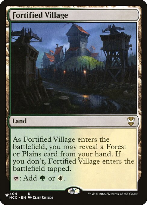 Fortified Village (NCC-404) [The List]