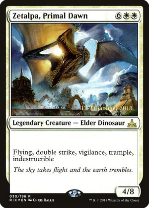 Zetalpa, Primal Dawn (30s) [Rivals of Ixalan Promos]