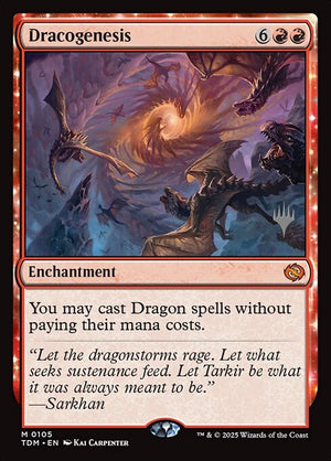 Dracogenesis (105p) [Tarkir: Dragonstorm Promos]