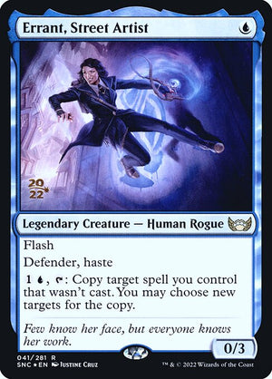 Errant, Street Artist (41s) [Streets of New Capenna Promos]