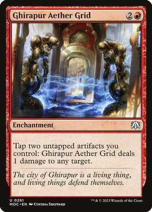 Ghirapur Aether Grid (281) [March of the Machine Commander]