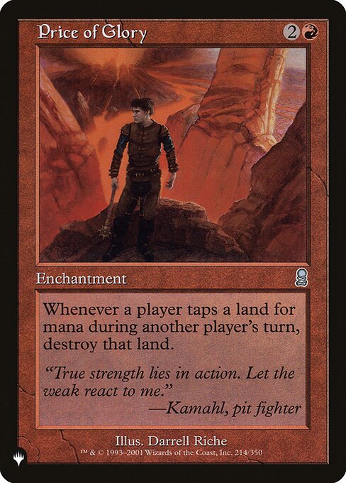 Price of Glory (ODY-214) [The List]
