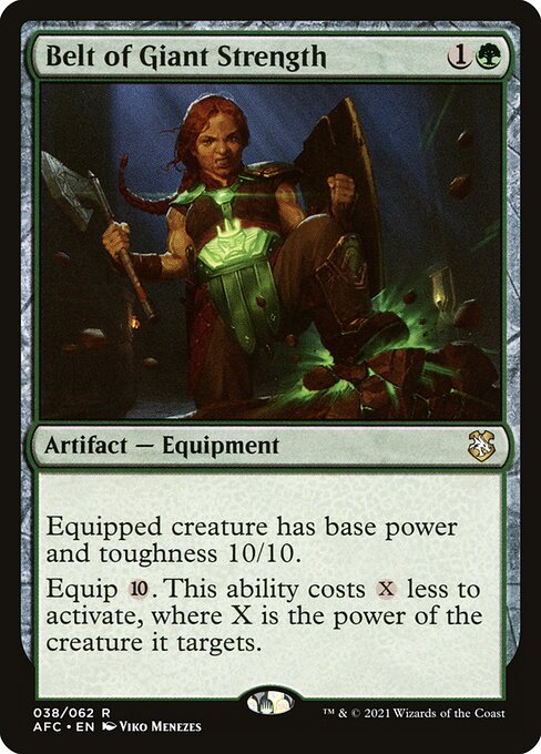 Belt of Giant Strength (38) [Forgotten Realms Commander]