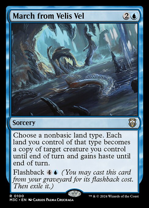 March from Velis Vel (100) [Modern Horizons 3 Commander]