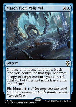 March from Velis Vel (100) [Modern Horizons 3 Commander]