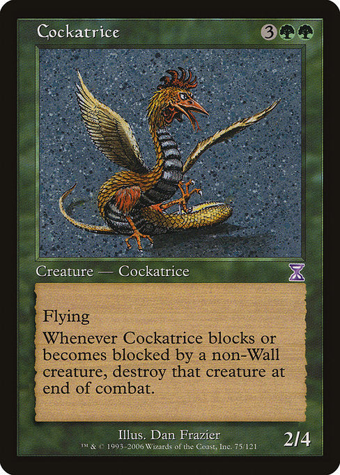 Cockatrice (75) [Time Spiral Timeshifted]