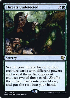 Threats Undetected (185s) [Dominaria United Promos]