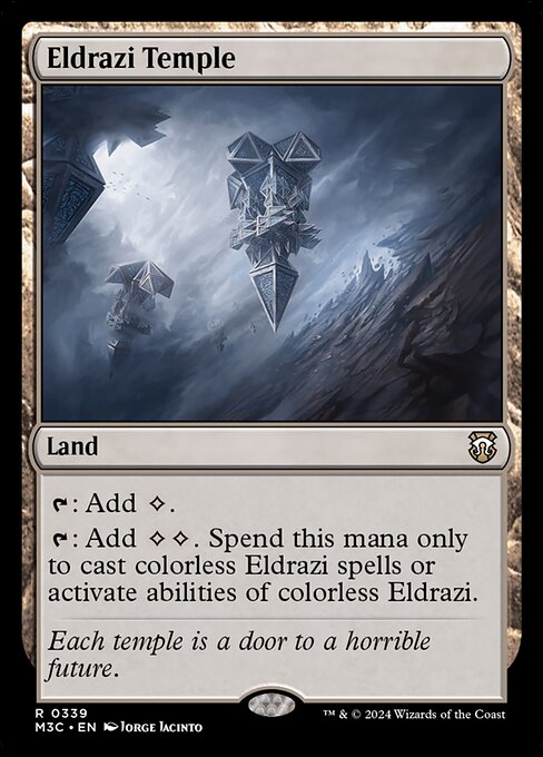 Eldrazi Temple (339) [Modern Horizons 3 Commander]