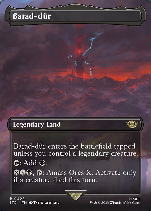 Barad-dûr (425) [The Lord of the Rings: Tales of Middle-earth] [Borderless]