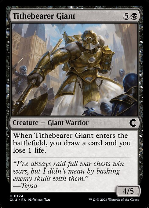 Tithebearer Giant (124) [Ravnica: Clue Edition]