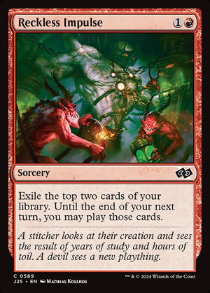 Reckless Impulse (589) [Foundations Jumpstart]