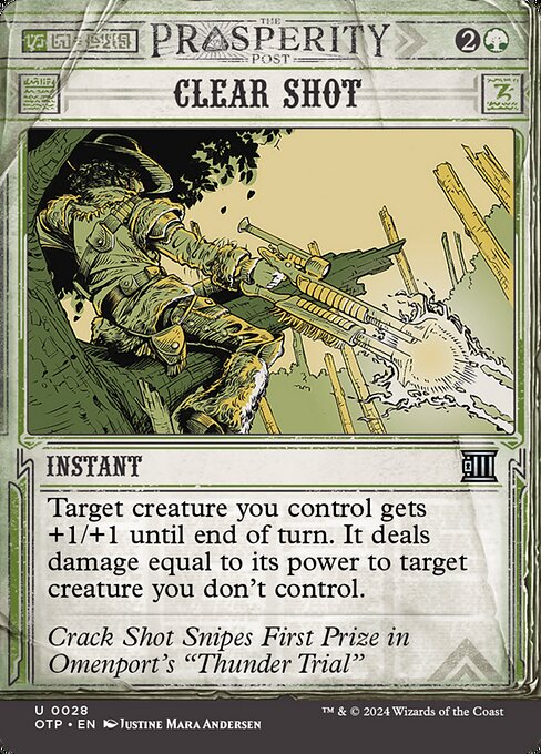 Clear Shot (28) [Breaking News]