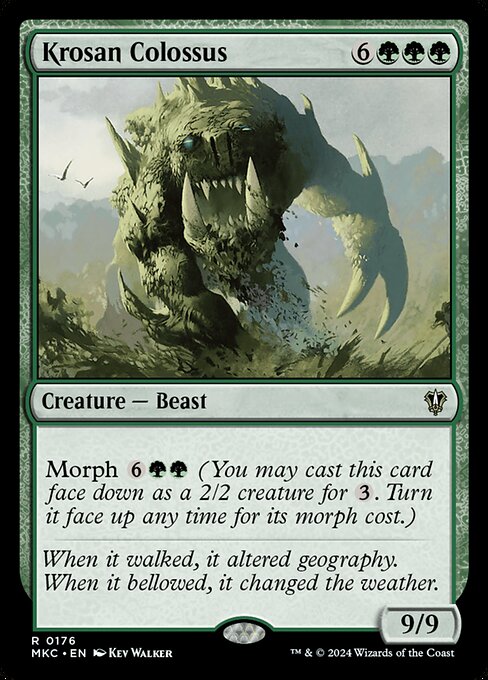 Krosan Colossus (176) [Murders at Karlov Manor Commander]