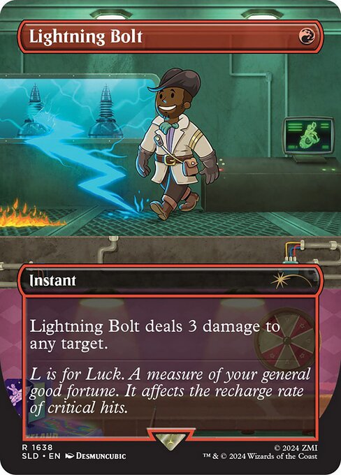 Lightning Bolt (1638) [Secret Lair Drop]
