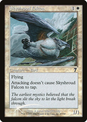 Skyshroud Falcon (45★) [Seventh Edition]