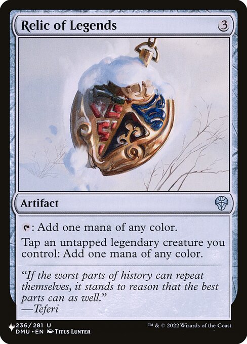 Relic of Legends (DMU-236) [The List]