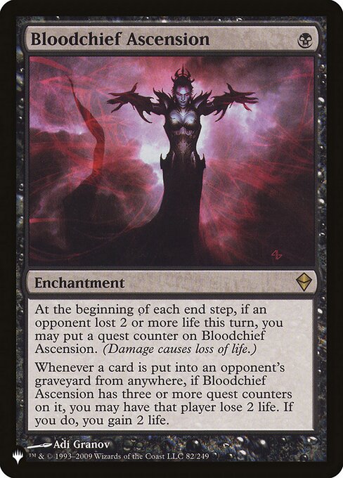 Bloodchief Ascension (ZEN-82) [The List]