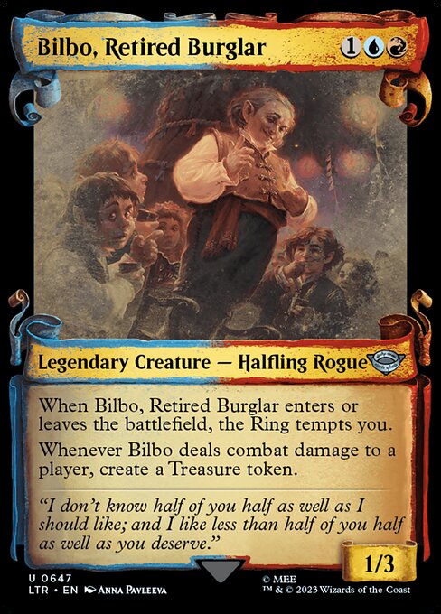 Bilbo, Retired Burglar (647) [The Lord of the Rings: Tales of Middle-earth] [Showcase]