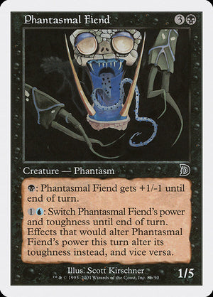 Phantasmal Fiend (8b) [Deckmasters]