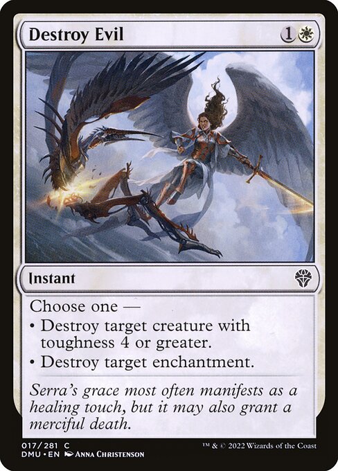 Destroy Evil (17) [Dominaria United]