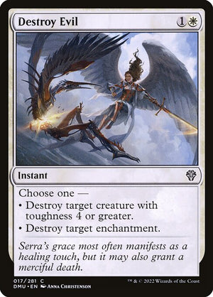 Destroy Evil (17) [Dominaria United]