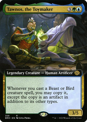 Tawnos, the Toymaker (359) [The Brothers' War] [Extended Art]
