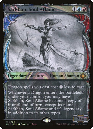Sarkhan, Soul Aflame (225) [March of the Machine: The Aftermath] [Showcase]