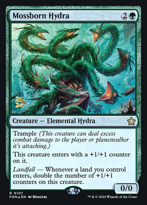 Mossborn Hydra (107s) [Foundations Promos]