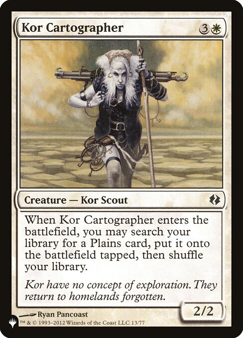 Kor Cartographer (DDI-13) [The List]