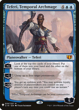 Teferi, Temporal Archmage (C14-19) [The List]