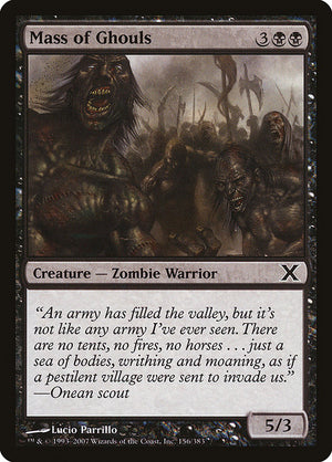 Mass of Ghouls (156) [Tenth Edition]