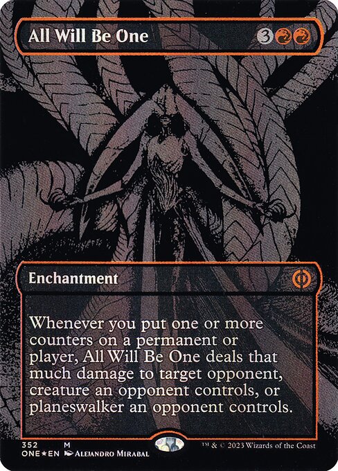All Will Be One (352) [Phyrexia: All Will Be One] [Borderless]