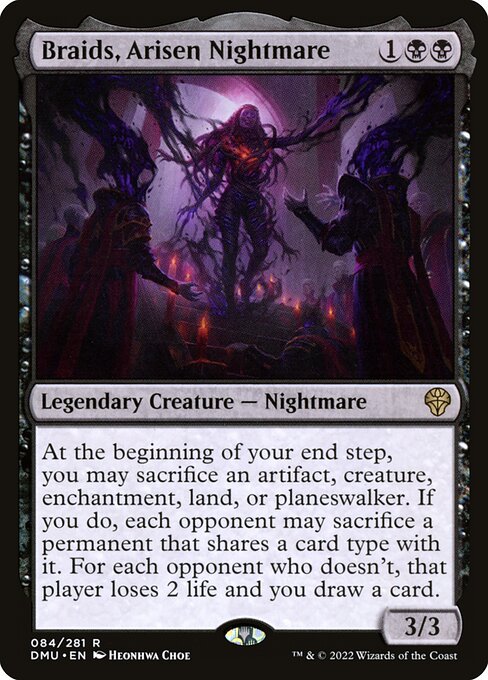 Braids, Arisen Nightmare (84) [Dominaria United]