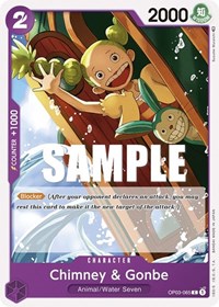 Chimney & Gonbe (OP03-065) [Pillars of Strength]