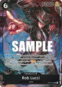 Rob Lucci (092) (Alternate Art) (OP03-092) [Pillars of Strength]