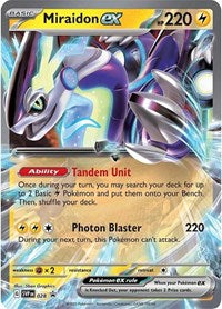 Miraidon ex - 028 (028) [SV Scarlet and Violet Promo Cards]
