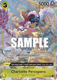 Charlotte Perospero (Alternate Art) (OP03-113) [Pillars of Strength]