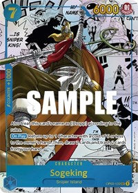 Sogeking (Alternate Art) (Manga) (OP03-122) [Pillars of Strength]