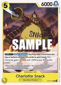 Charlotte Snack (ST07-004) [Starter Deck 7: Big Mom Pirates]