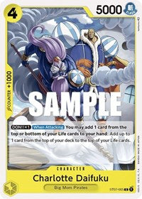 Charlotte Daifuku (ST07-005) [Starter Deck 7: Big Mom Pirates]