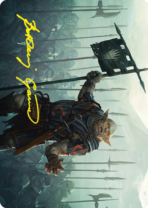 Ugluk of the White Hand Art Card (Gold-Stamped Signature) (27) [Universes Beyond: The Lord of the Rings: Tales of Middle-earth Art Series]