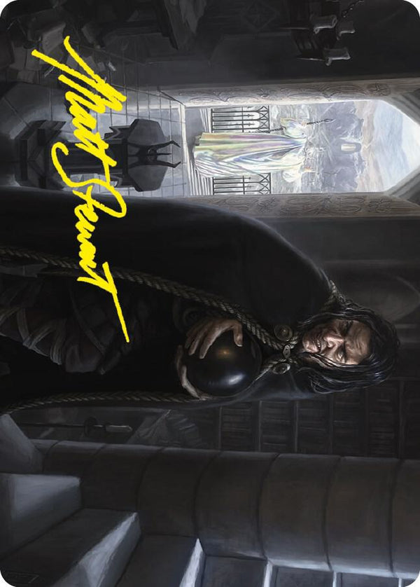 Grima, Saruman's Footman Art Card (Gold-Stamped Signature) (63) [Universes Beyond: The Lord of the Rings: Tales of Middle-earth Art Series]