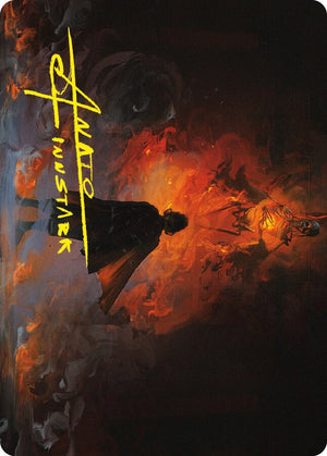 Pippin, Guard of the Citadel Art Card (Gold-Stamped Signature) (51) [Universes Beyond: The Lord of the Rings: Tales of Middle-earth Art Series]