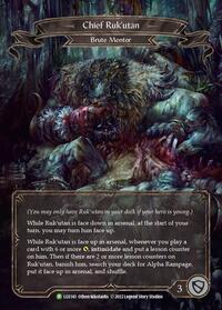 Chief Ruk'utan - LGS145 (LGS145) [Flesh and Blood Promo Cards]